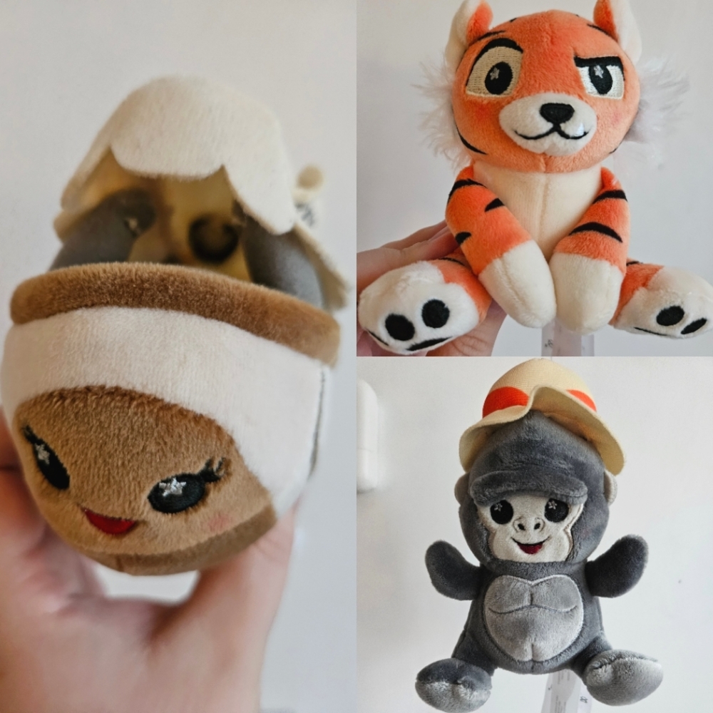 Disney Jungle Cruise Plush Wishables Set of 3